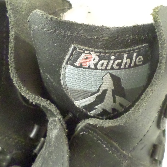 Raichle Black Angle High Hiking Boots 9 *DEADSTOCK* - Picture 3 of 7